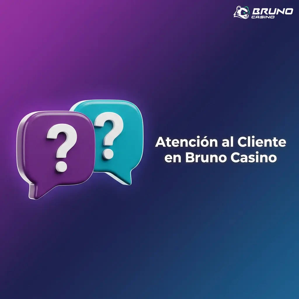 Equipo de atención al cliente de Bruno Casino disponible 24/7 por chat en vivo y correo electrónico en español