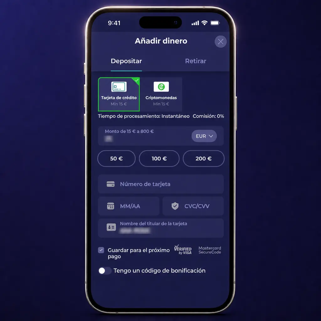 Guía para realizar un depósito en Bruno Casino desde la app en menos de 60 segundos