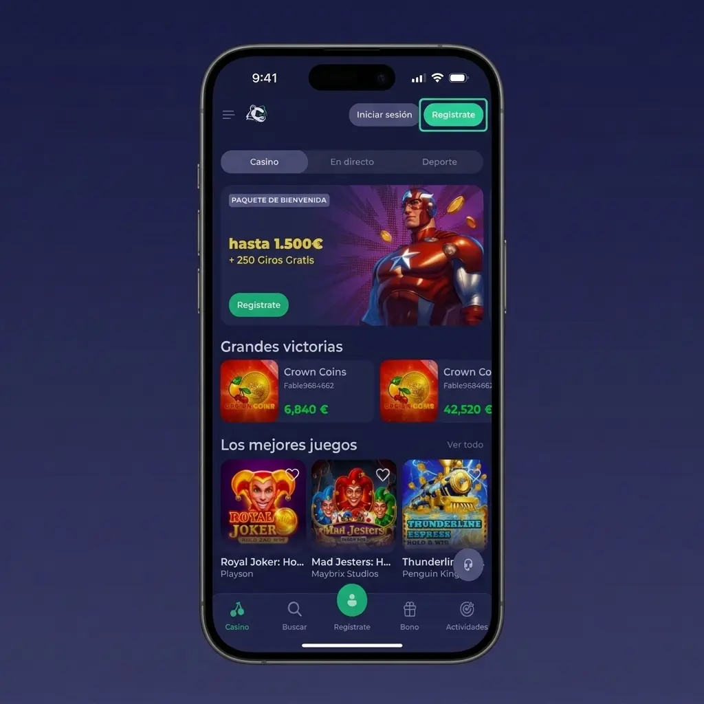 Guía paso a paso para realizar una apuesta en la app de Bruno Casino con selección de deportes y cuotas