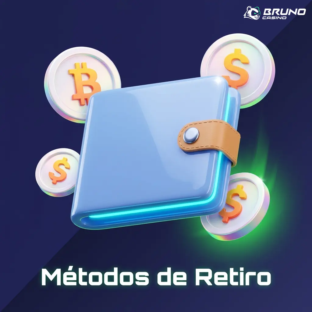 Métodos de retiro en Bruno Casino: Visa, Mastercard, criptomonedas y más para transacciones seguras