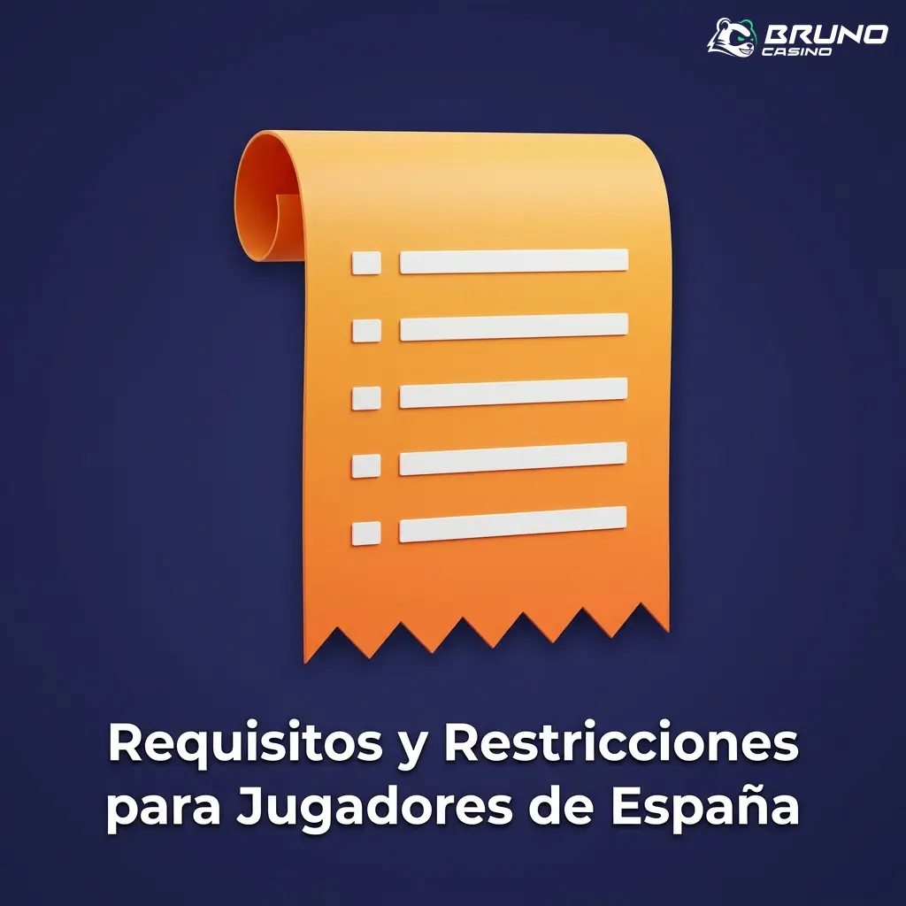 Requisitos legales para jugadores de España en Bruno Casino: edad mínima, residencia y verificación KYC