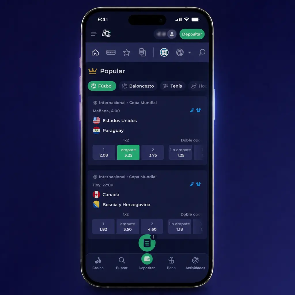 Guía paso a paso para realizar una apuesta deportiva en Bruno Casino desde el sportsbook