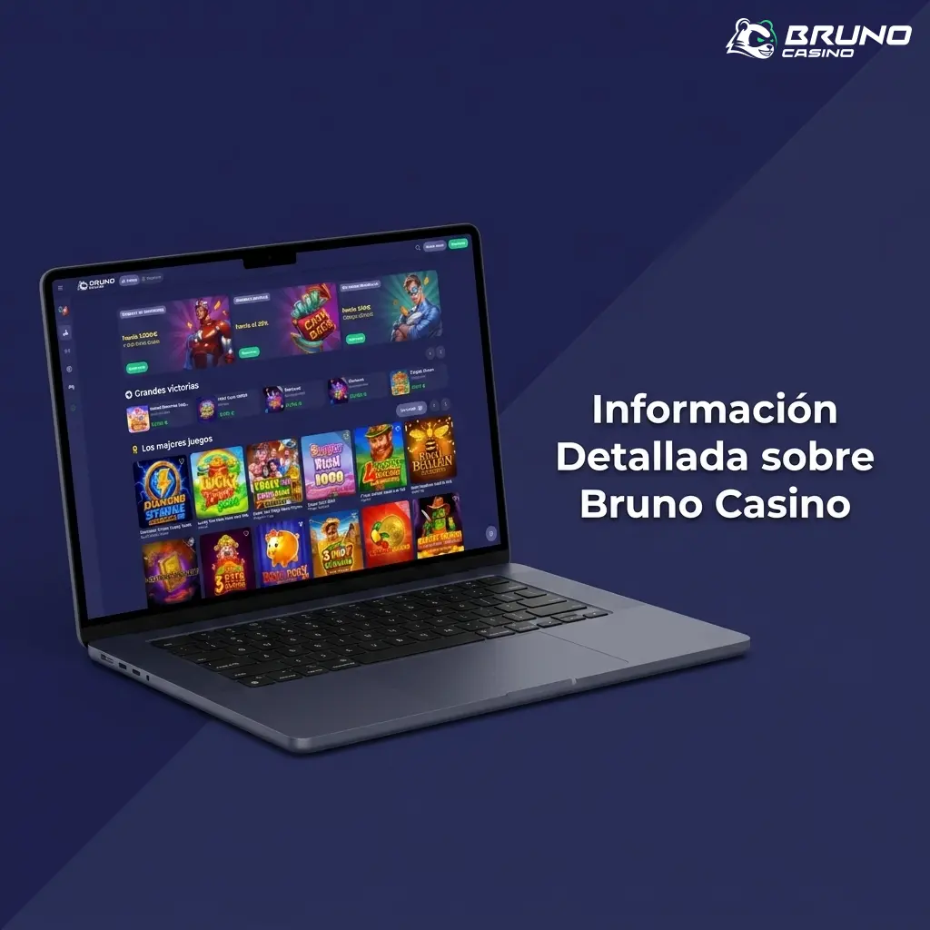 Información detallada sobre Bruno Casino: apuestas deportivas, casino, seguridad SSL y app móvil para España.