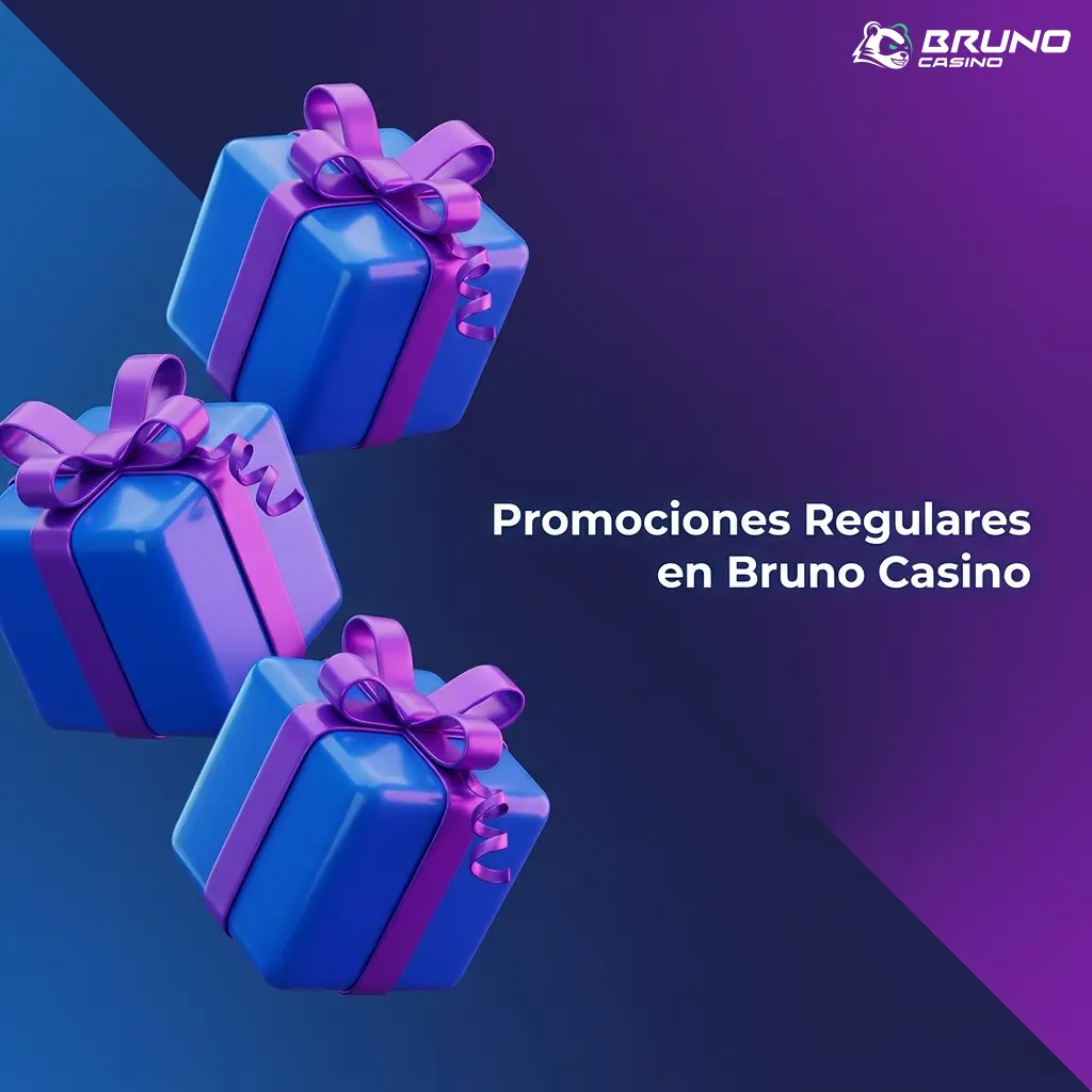 Promociones regulares en Bruno Casino: recargas semanales, torneos de slots, bonos de casino en vivo y programa de fidelidad