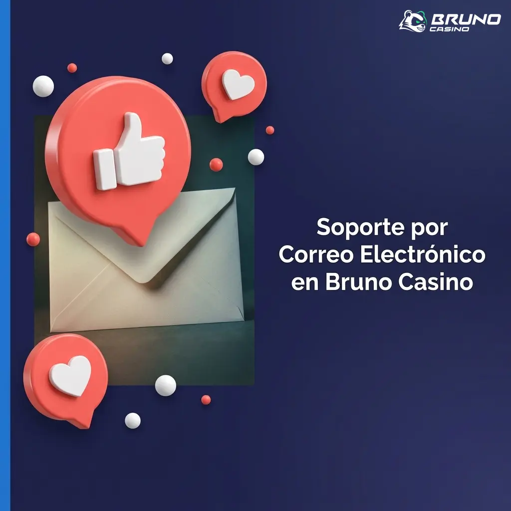 Soporte por correo electrónico en Bruno Casino para consultas KYC, reclamaciones y privacidad con respuesta en 24h